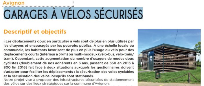Garage à vélo sécurisés