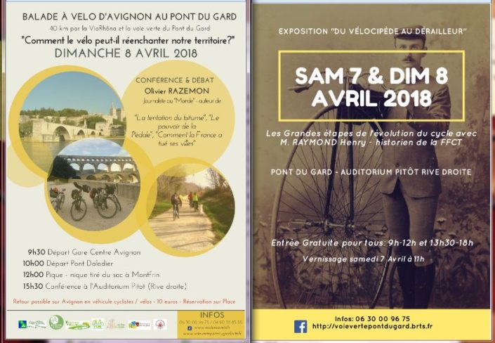 Capture balade Pont du Gard et conference